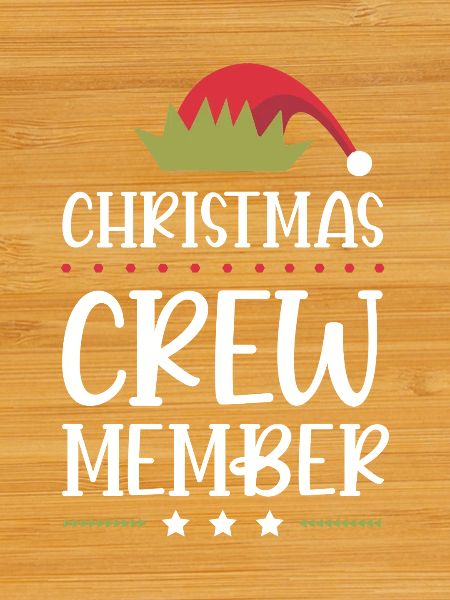 Weihnachten Crew Christmas