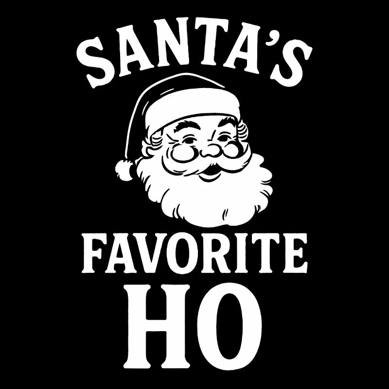 Das Lieblings-Weihnachtsdesign des Weihnachtsmanns