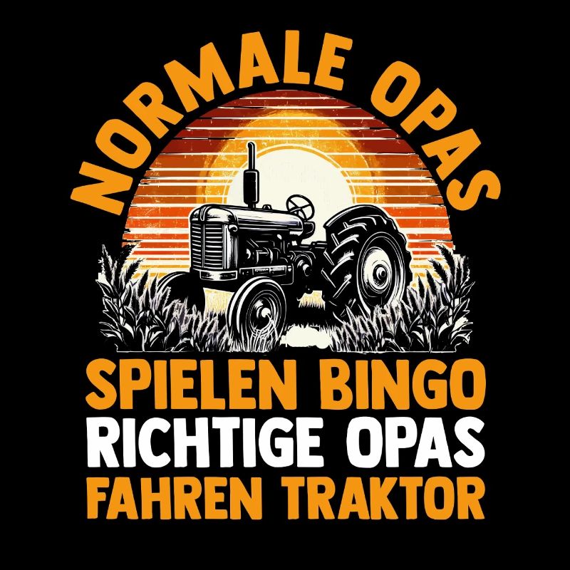 Landwirt Bauernhof Farmer Bauer Opa Großvater Trak
