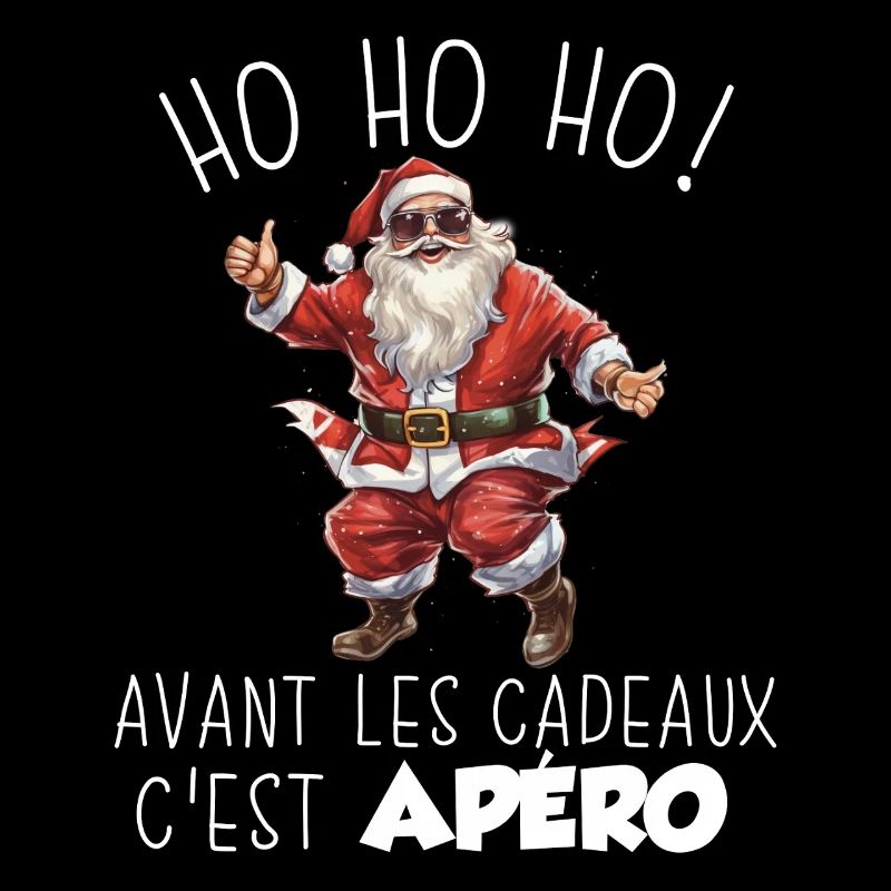 Hässlicher Pullover Weihnachtshumor Weihnachtsmann Aperitif Geschenk