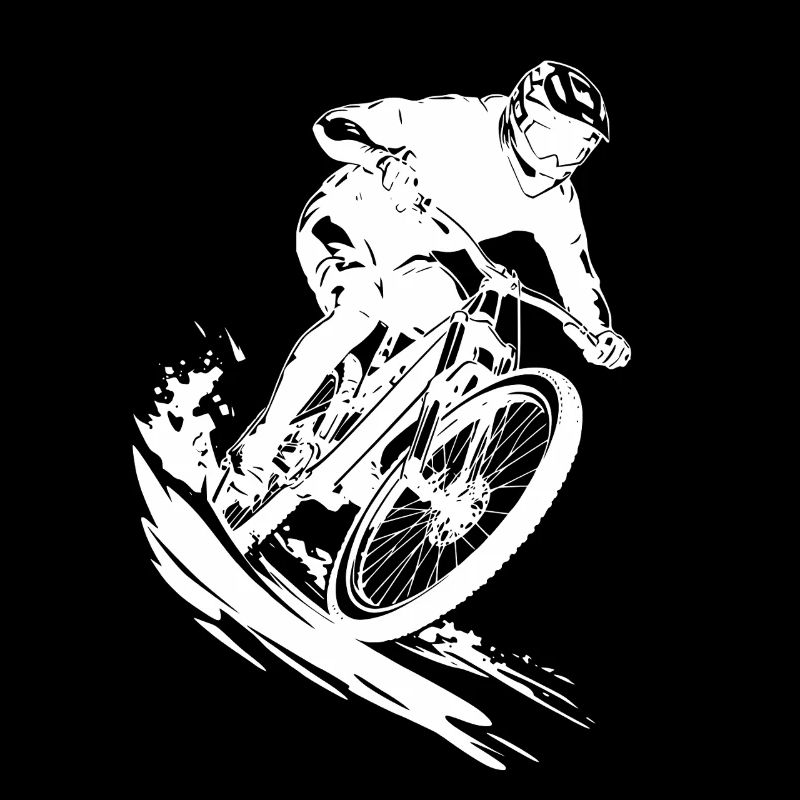 VTT Biker Art Cyclisme