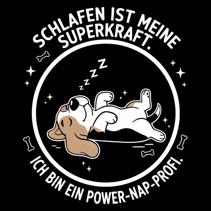 Sleeping Is My Superpower | Funny Dog Tea