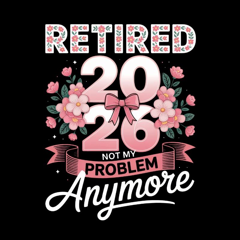 Retired 2026 Not My Problem Anymore