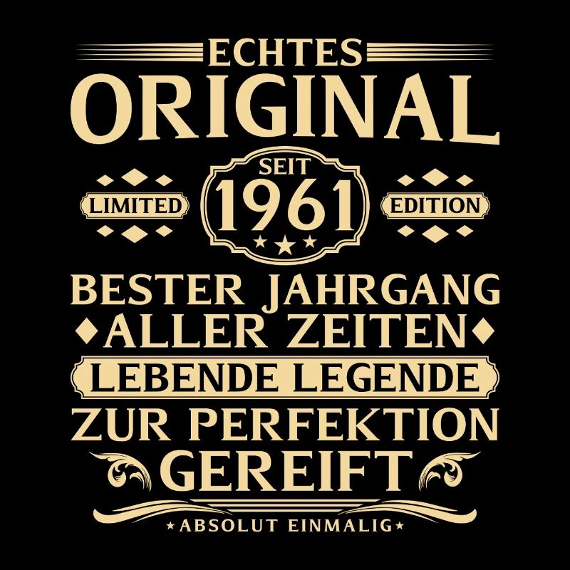 65th Birthday True original since 1961