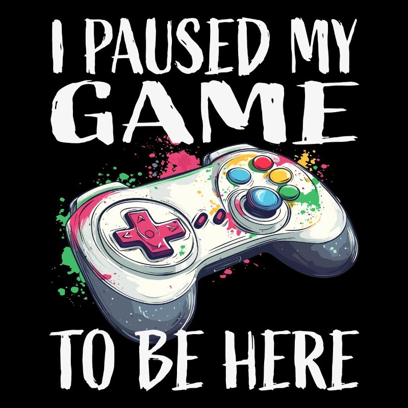 Ich pausierte mein Spiel Controller