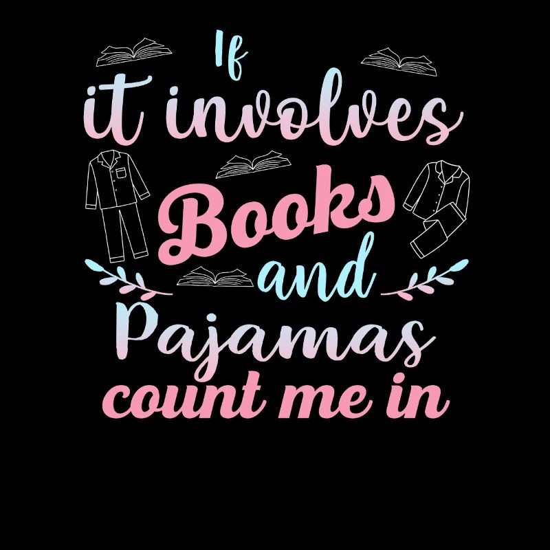 Bücher & Pyjamas Pastell-Design