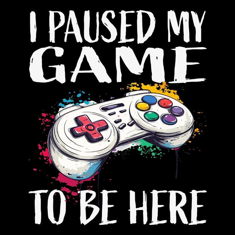 I paused my game game controller