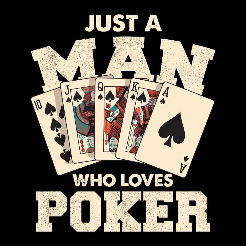 Nur ein Mann der Poker liebt