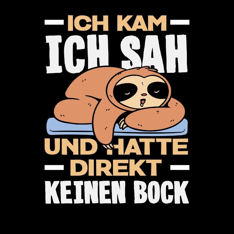 Funny Sloth No Motivation Saying