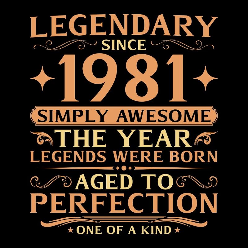 45e anniversaire de Legends 1981