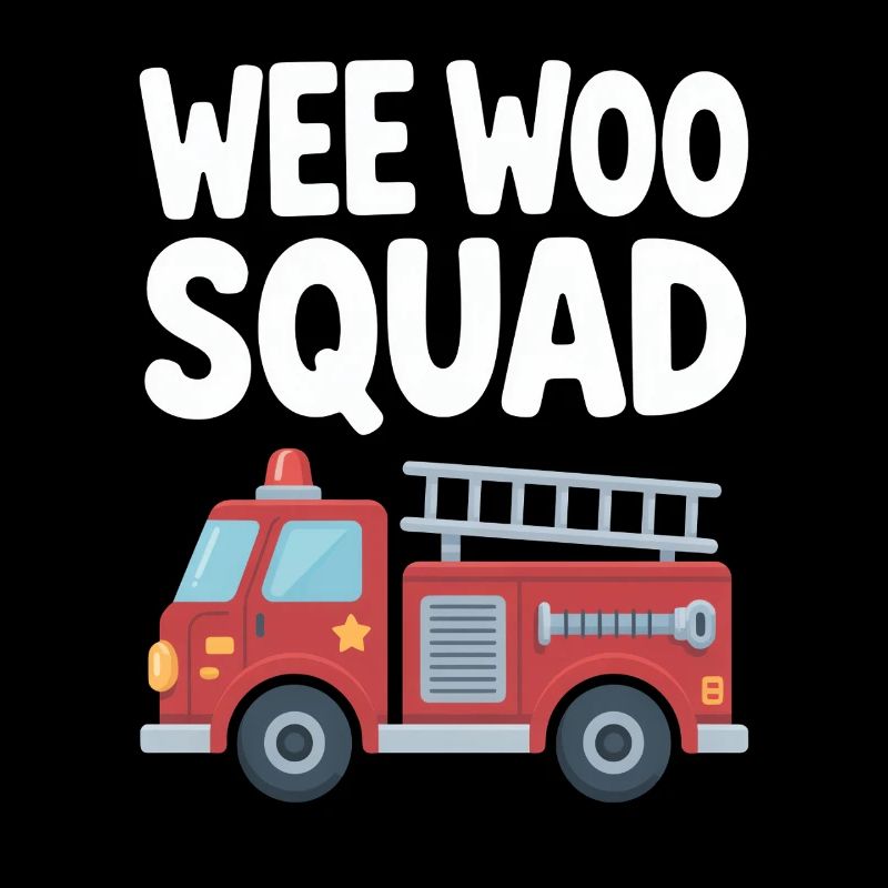 Wee Woo Squad Fire Truck Car Fun