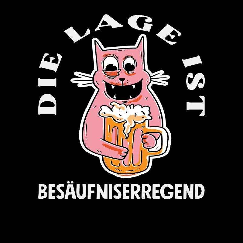 La situation est ivre, chat