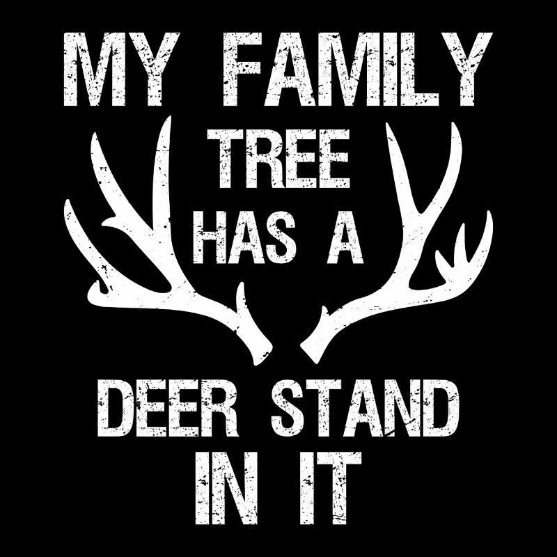Mon arbre généalogique comprend un stand de cerfs en chasse
