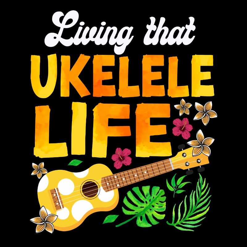 Ukulélé hawaïen Uke vivant que ça