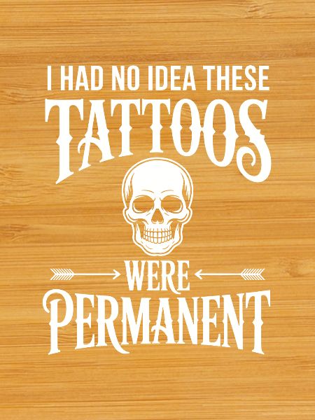 Permanent Ink Tattoo Joke