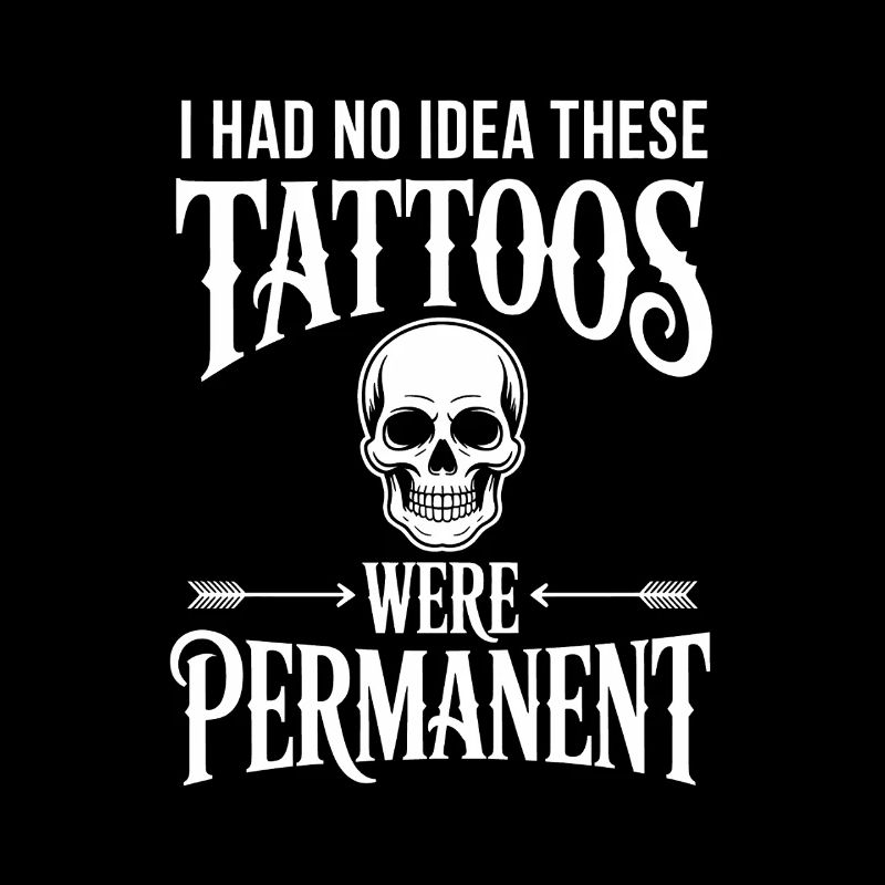 Permanenter Tattoo-Witz