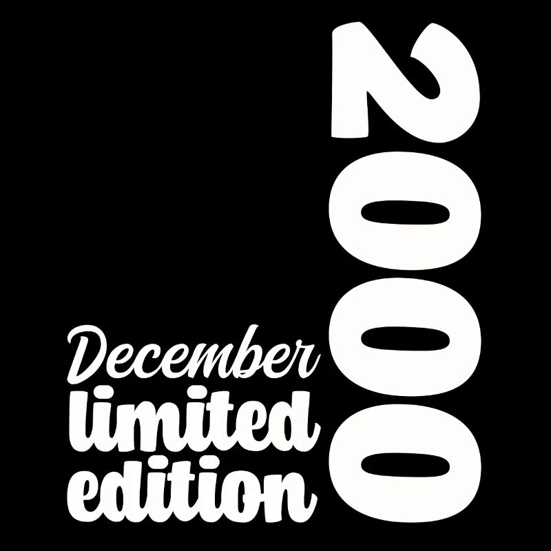Anniversaire Décembre 2000 Limited Edition Cadeau