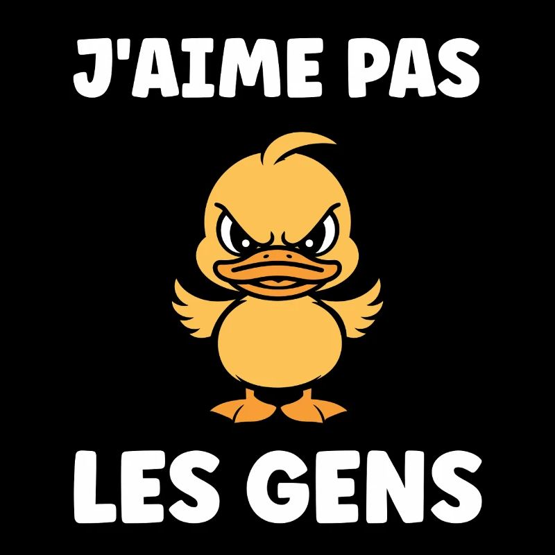 I don't like people duck