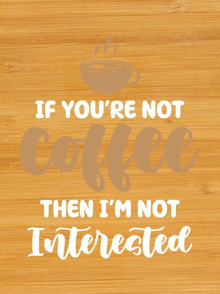 Café ou pas d’intérêt