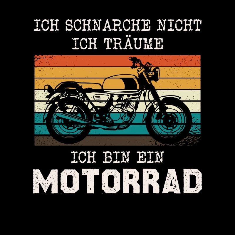 Rayures rétro de rêve de moto vintage