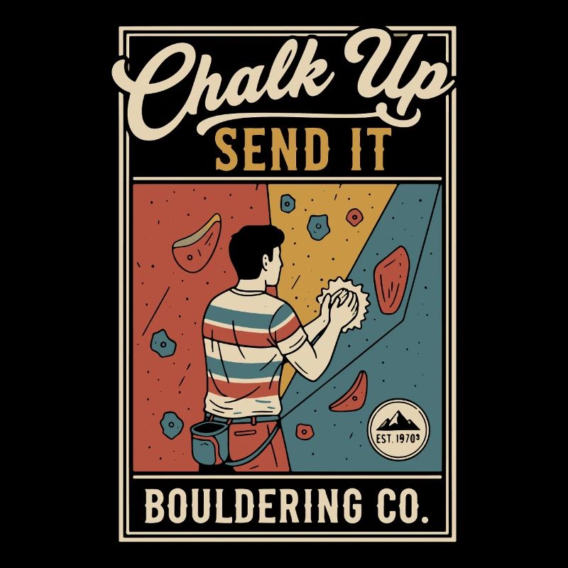Chalk Up Send It Bouldering Co Klettern