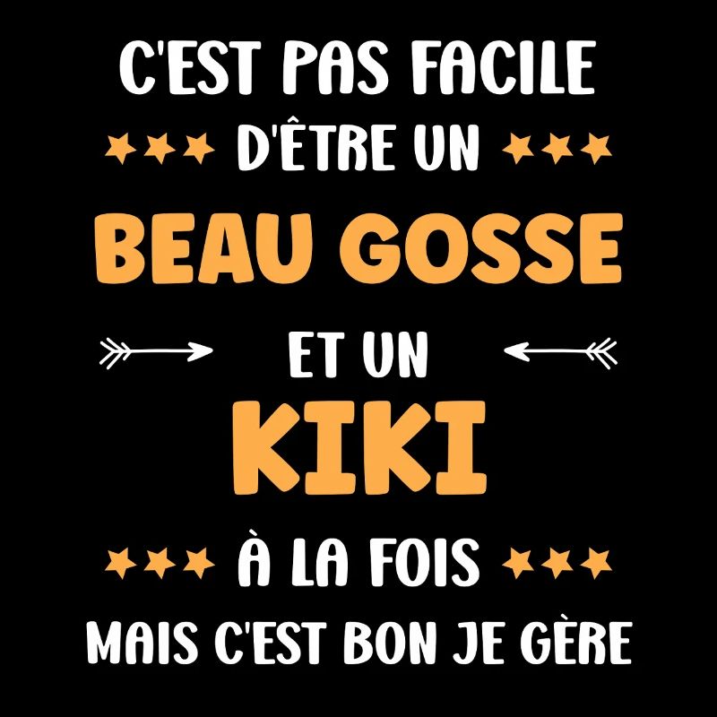 Handsome guy and kiki at the same time