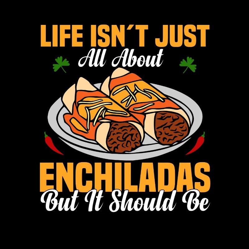 Enchilada-Essen Mexikanisches Feinschmecker-Enchilada-Kostüm