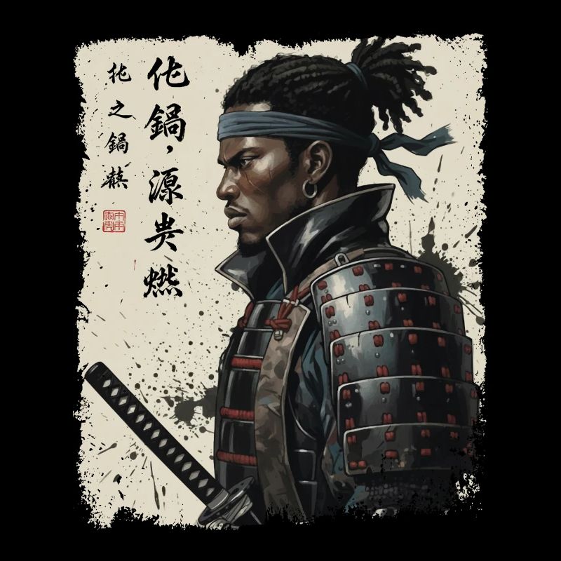 Afro American Samurai – African Roots Pride