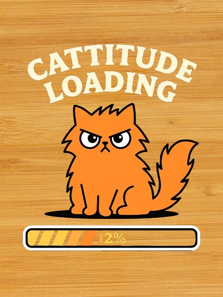 Chat de mauvaise humeur