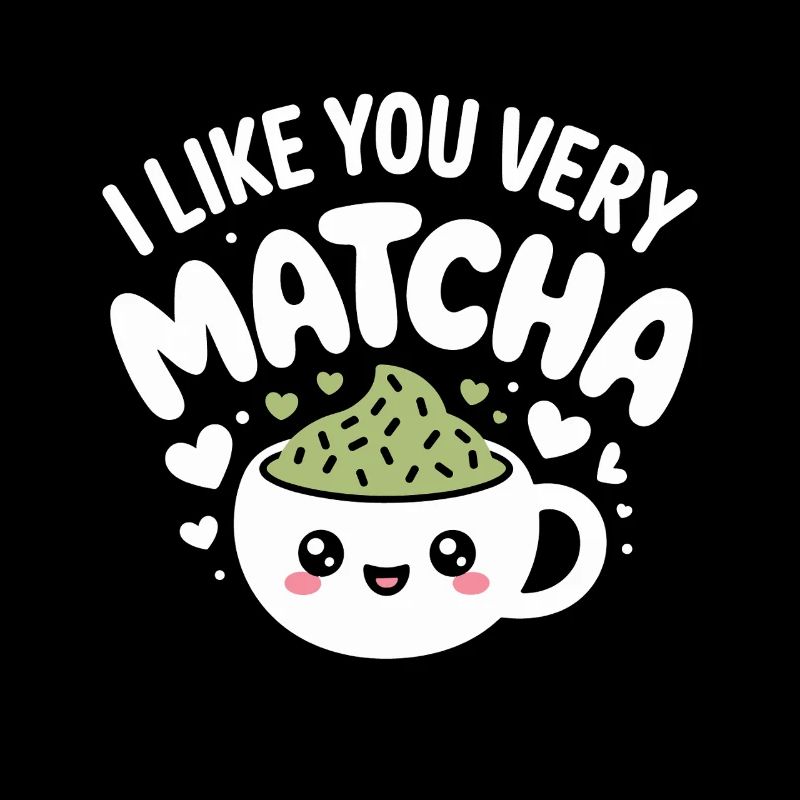 Matcha Tea Saying Green Tea Like You Very Matcha