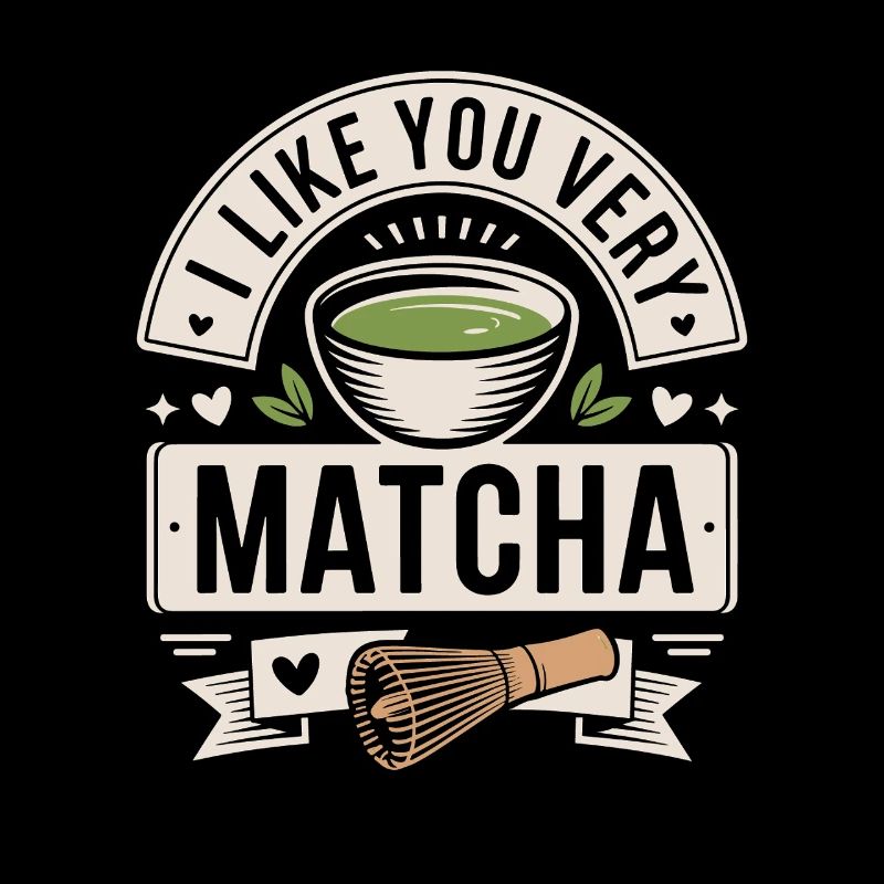 Matcha Tea Saying Green Tea Like You Very Matcha