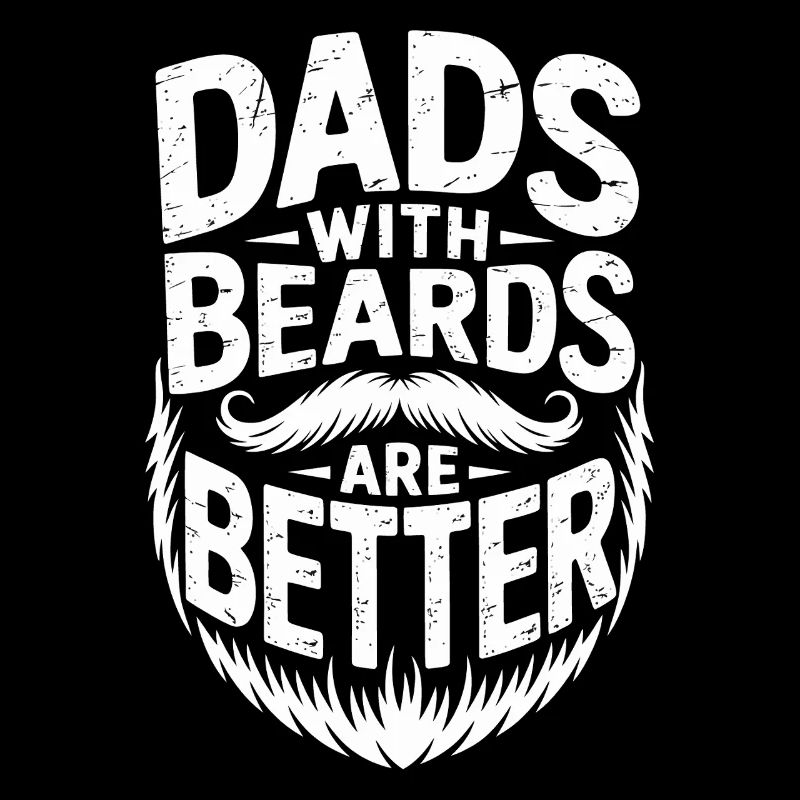 Väter mit Bärten sind besser