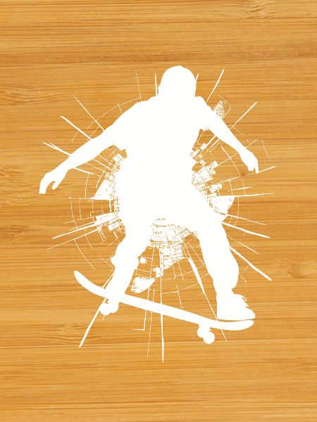 Energetic Skateboard Design