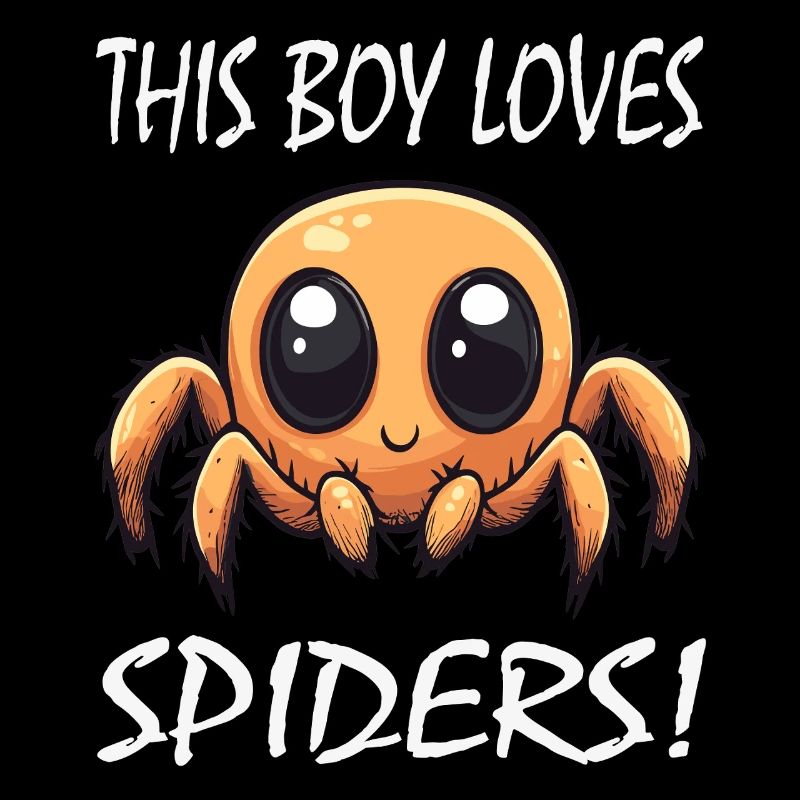 Ce garçon adore les araignées