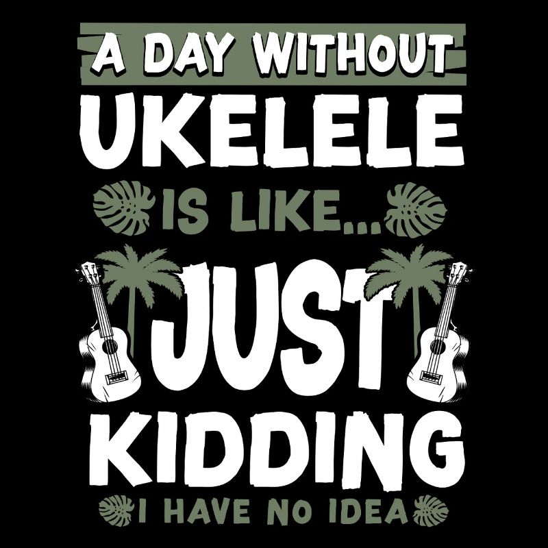 Ukulélé hawaïen uke Une journée sans
