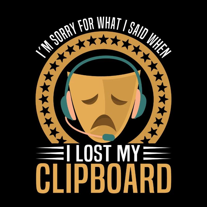 Stage Manager Tools Clipboard Professional