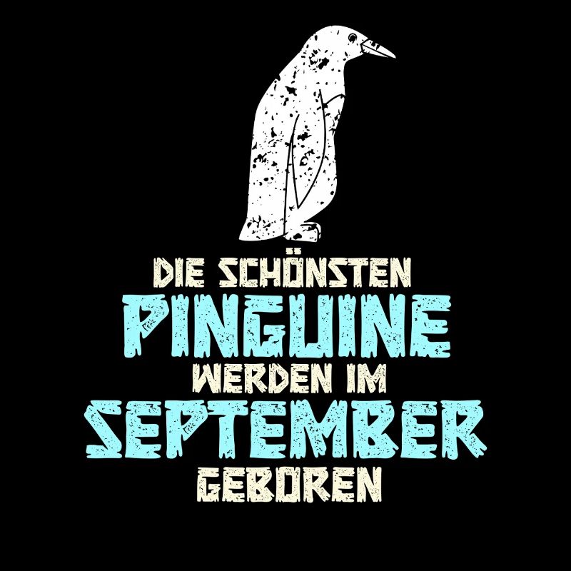 September Birthday Penguin Saying Funny