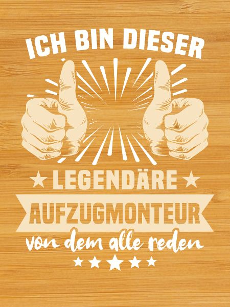 Aufzugmonteur Sprüche