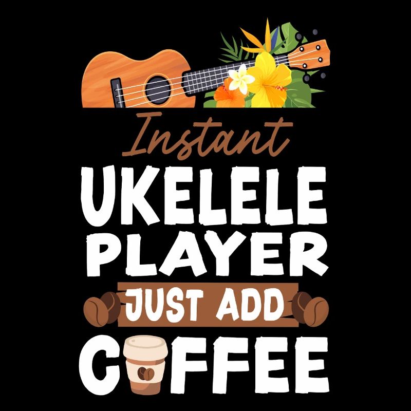 Hawaiian Ukulele Uke Coffee