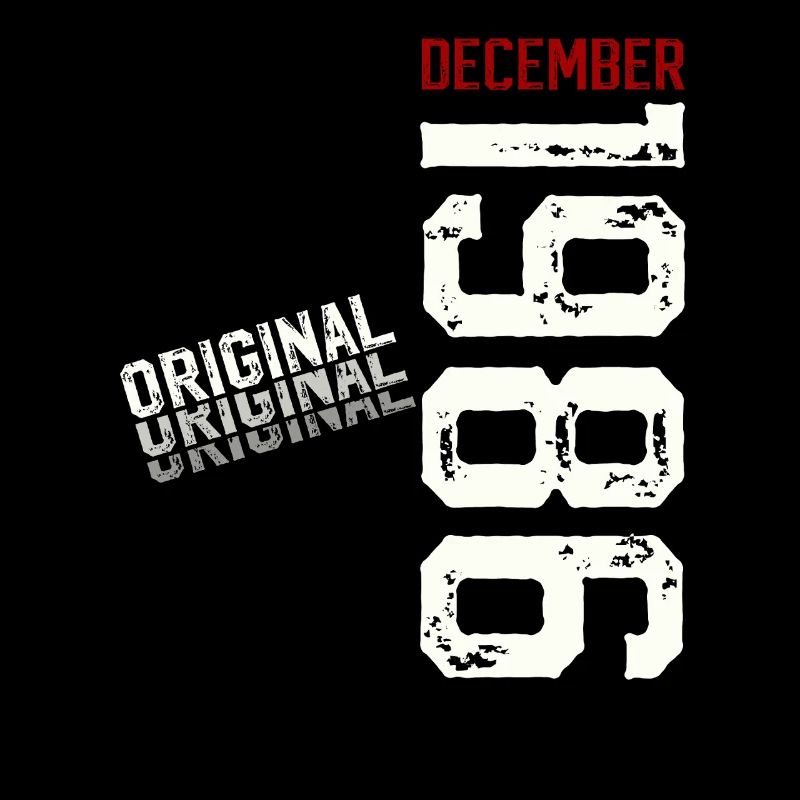 39th Birthday Original December Born 1986