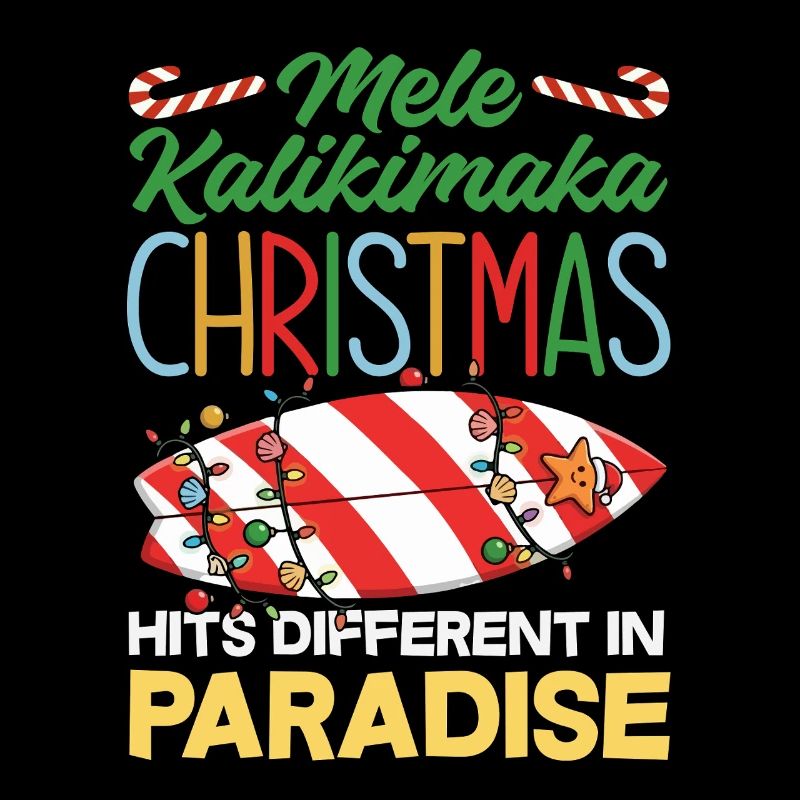 Noël hawaïen Mele Kalikimaka