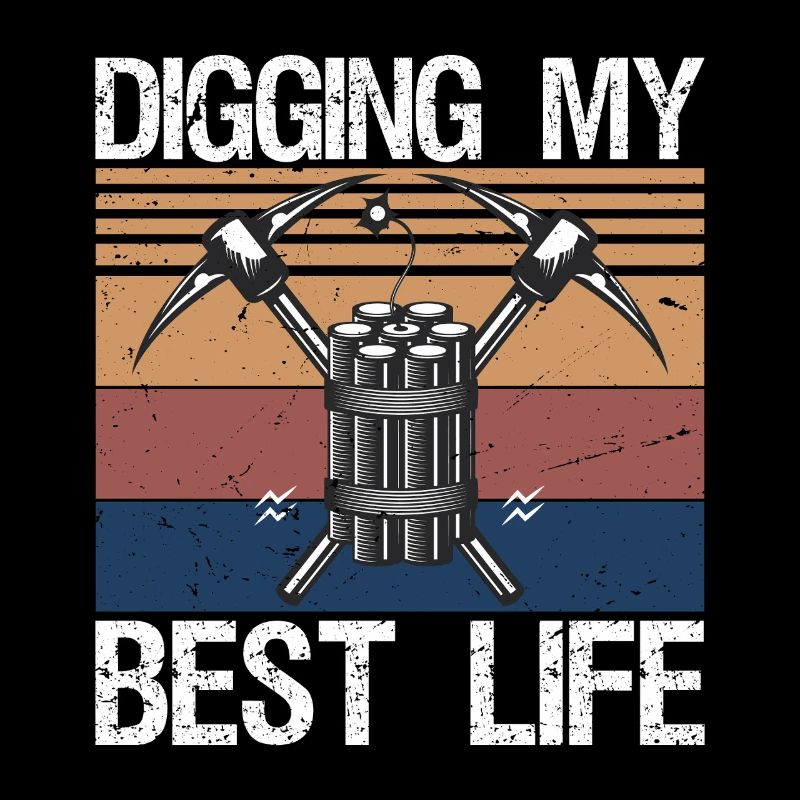 Digging My Best Life Gem Mining Miner