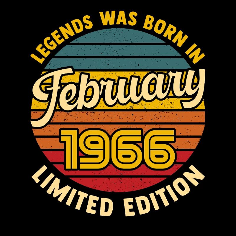 Legend Born January 1966 60th Birthday
