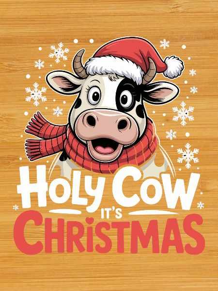 Holy Cow Its Christmas