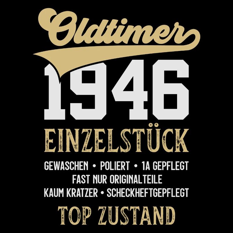 OLDTIMER 1946 EINZELSTÜCK 80. GEBURTSTAG