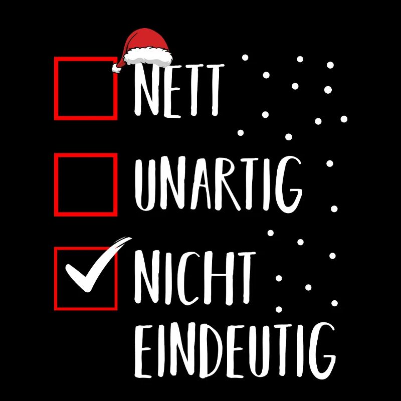 Weihnachtsmann Weihnachtszeit Unartig Weihnachts