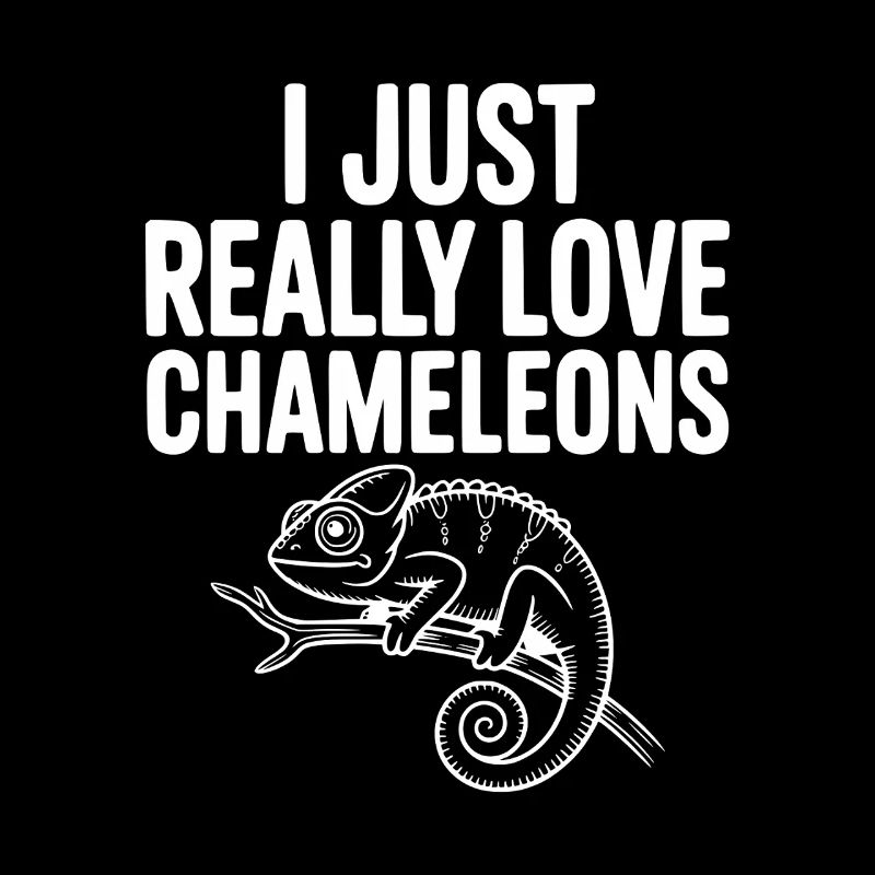 Ich liebe Chamäleons einfach.