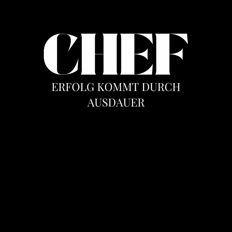 Le patron dit : Le succès vient de la persévérance