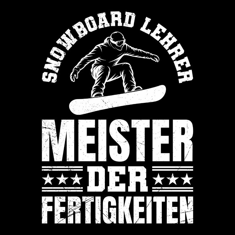 Snowboarder SNOWBOARD LEHRER MEISTERDER