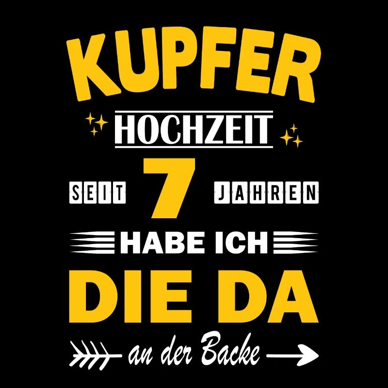 Copper Wedding 7th Wedding Anniversary Husband